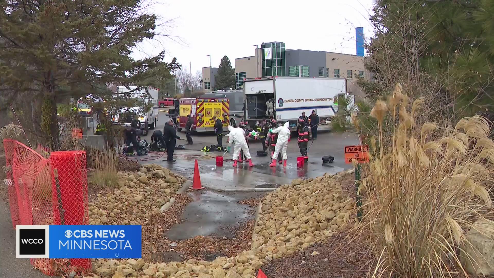 Crews contain fire at battery recycling plant in Eagan - CBS Minnesota