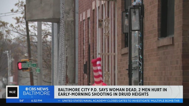One woman dead following triple shooting in west Baltimore - CBS Baltimore