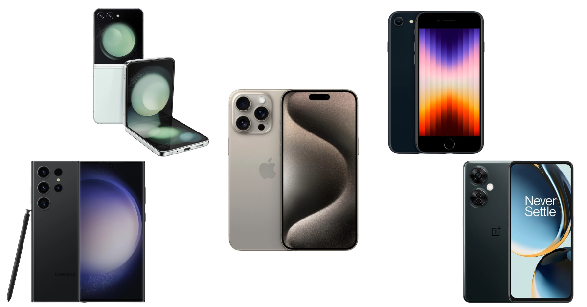 The 5 Best Cell Phones for 2024