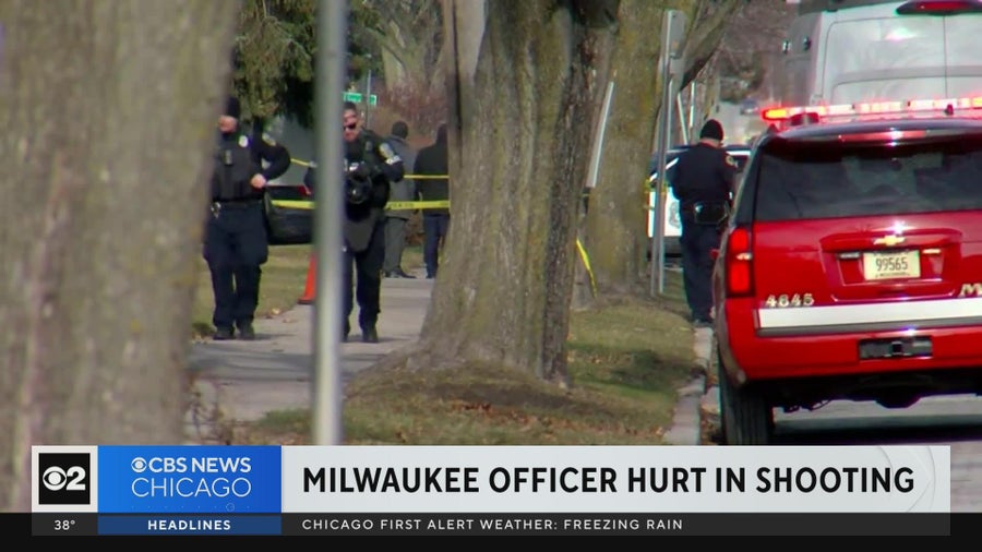 Milwaukee police officer shot responding to domestic violence call ...