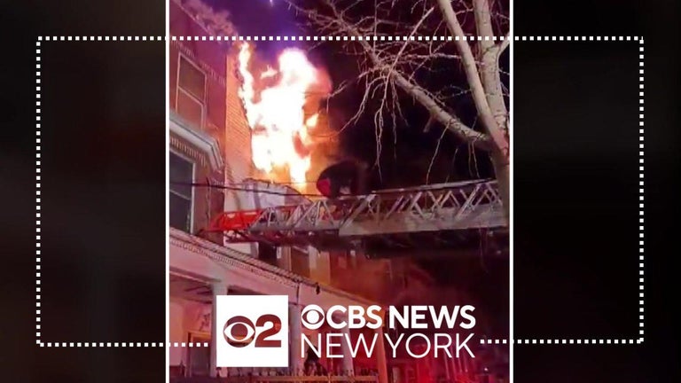 6 injured, over a dozen affected by Bronx house fire - CBS New York