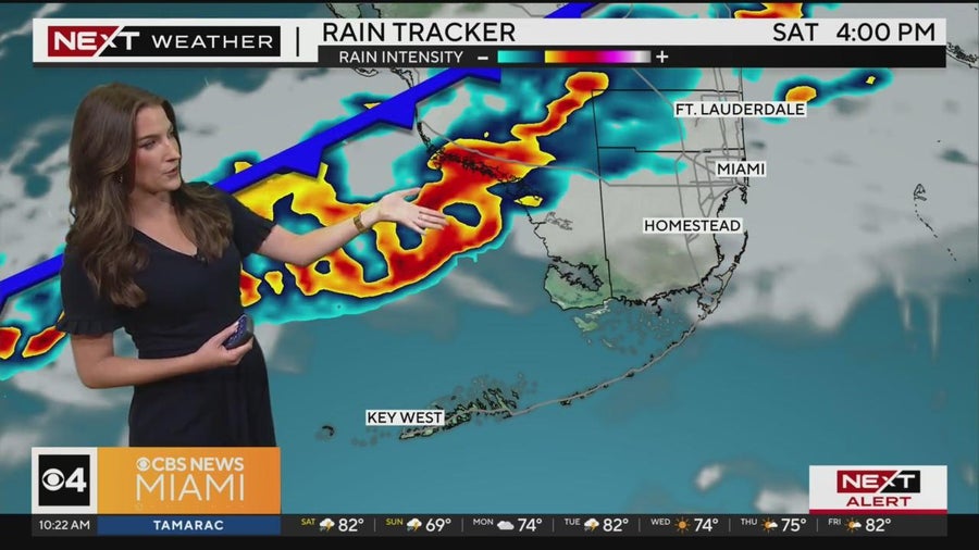 Tornado warning in Broward County as cold front to bring rain and ...