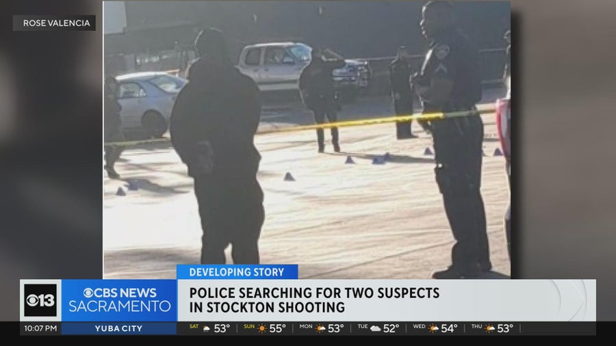 Police searching for suspects in shooting that wounded 2 in Stockton ...