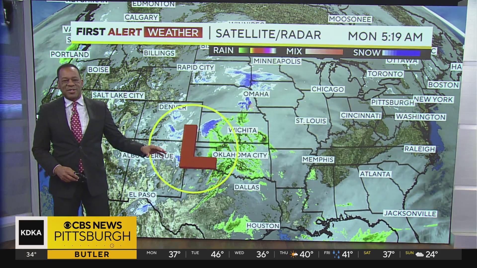 Pittsburgh Weather: First of two big weather systems arriving tomorrow ...