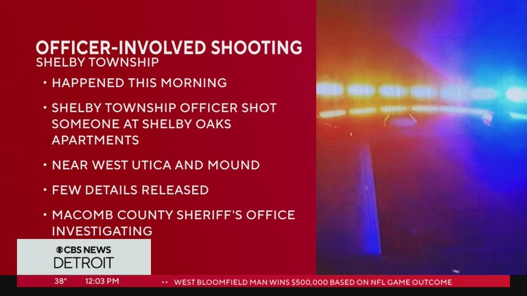 Authorities investigating officer-involved shooting in Shelby Township ...