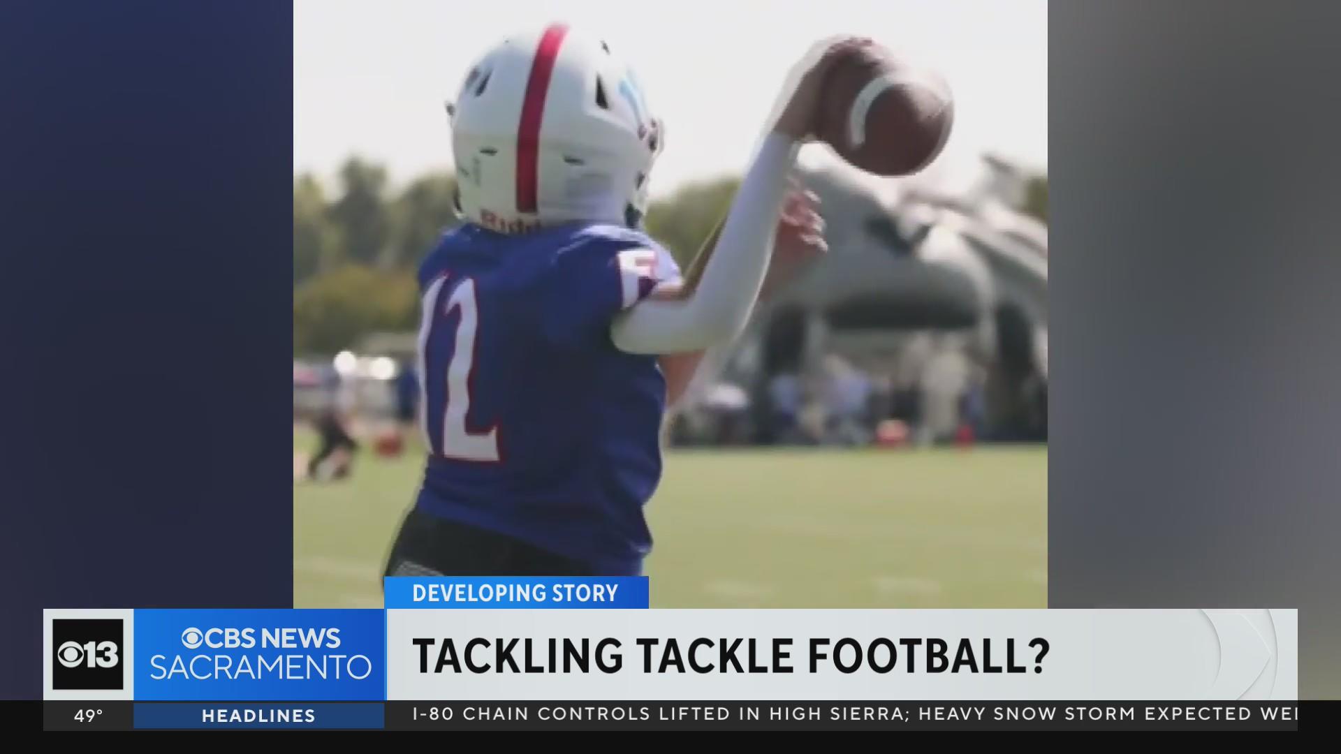 New California bill aims to ban tackle football for kids under 12