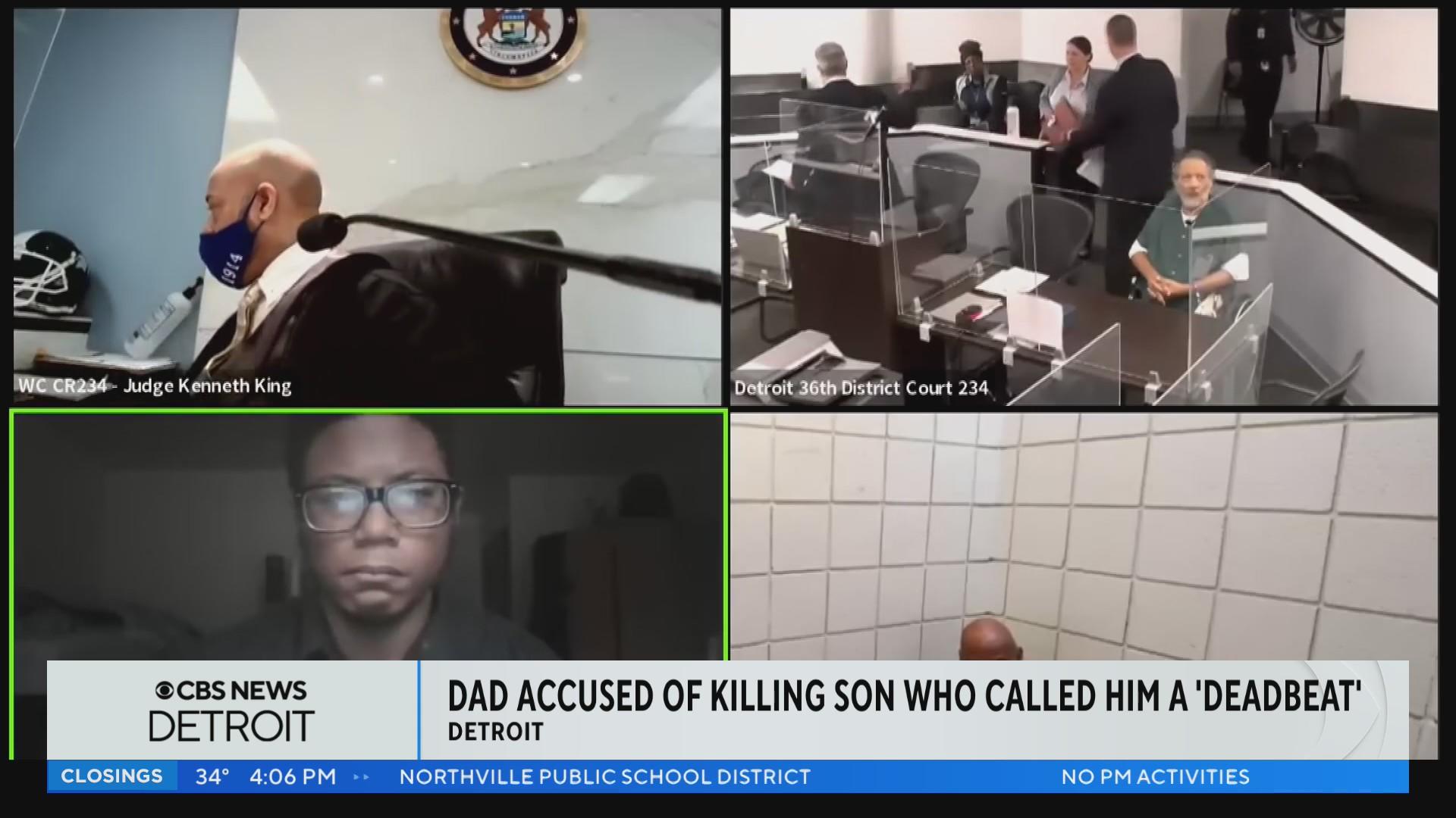 Dad accused of fatally shooting his son after he calls him "deadbeat ...