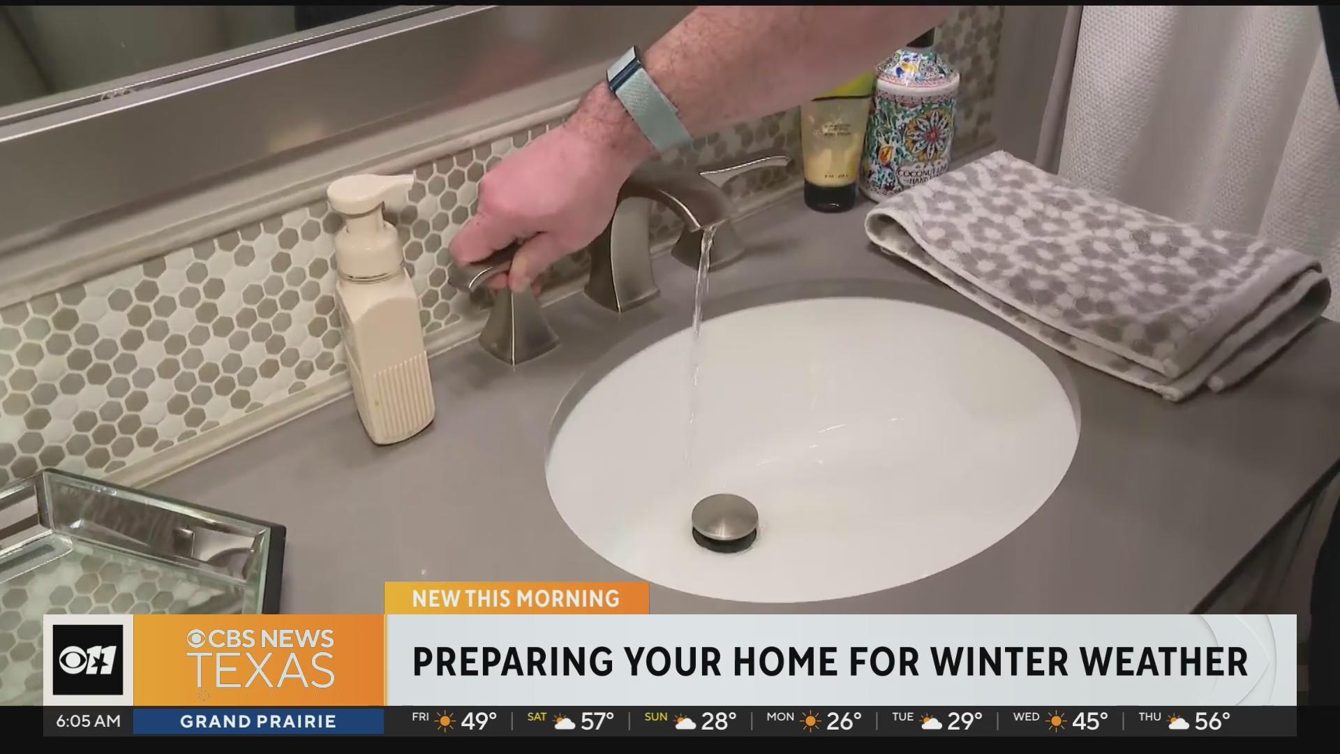 Preparing your home for the Arctic blast coming through North Texas ...