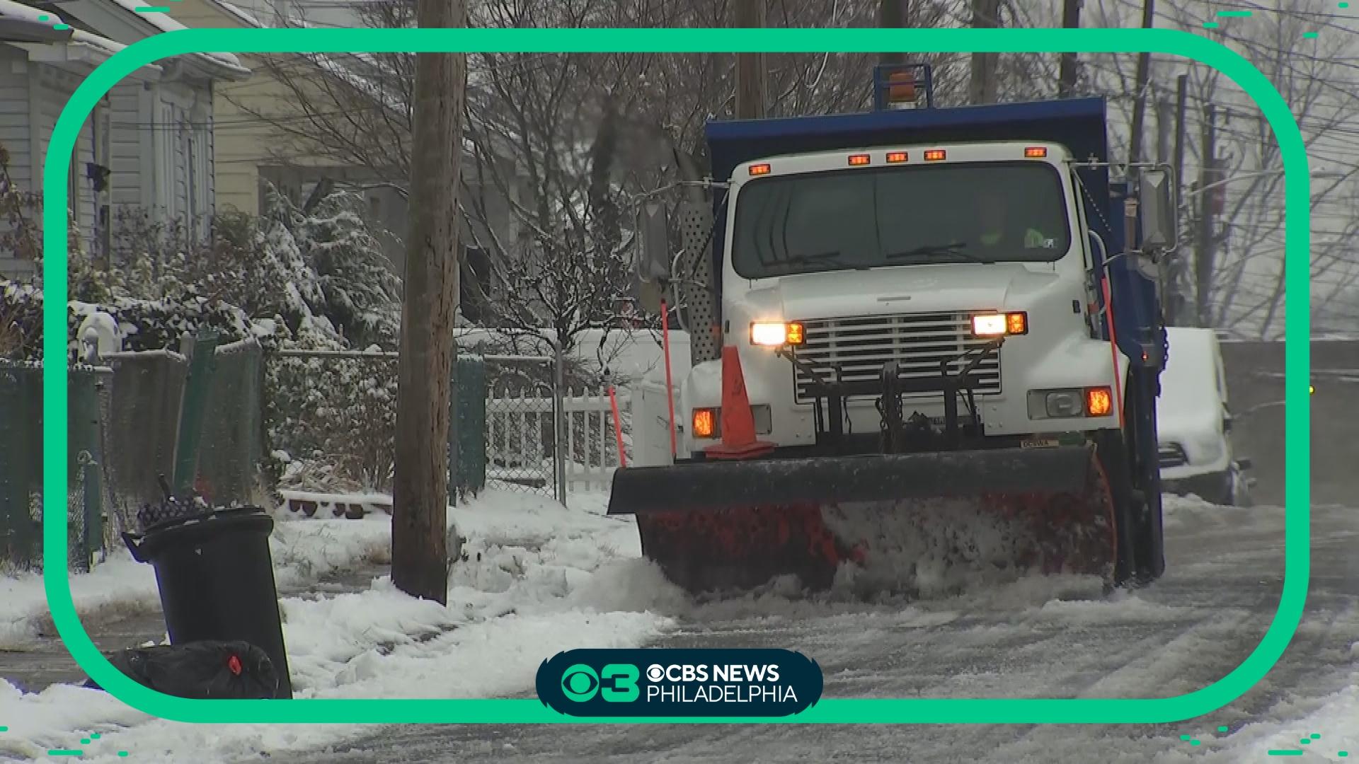 Delaware County homeowners and crews clean up roads, sidewalks after ...