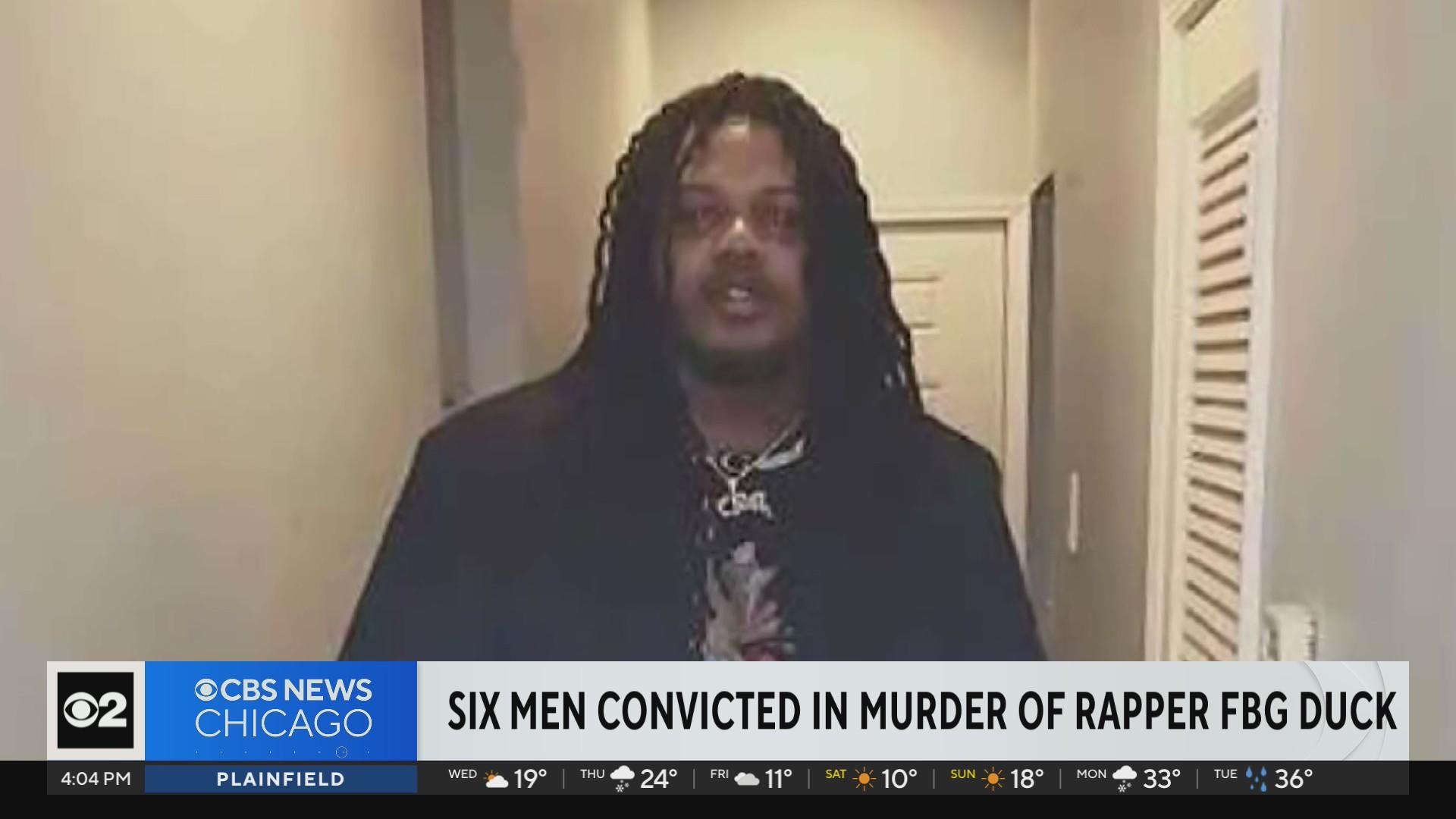 6 reputed gang members guilty in murder of Chicago rapper FBG Duck