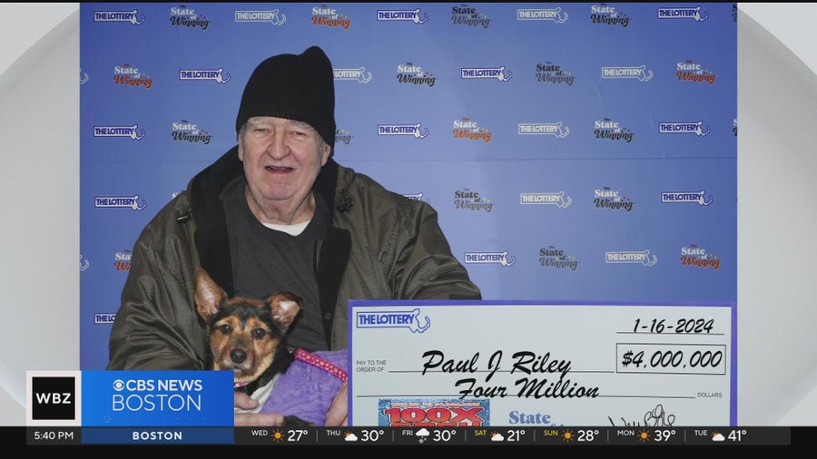 Massachusetts man picks up 4 million lottery win with dog, plans(02)