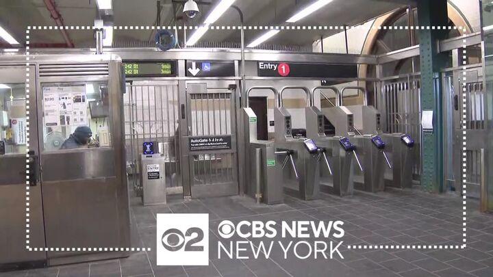 Man slashed on the face on 1 train in Upper Manhattan, NYPD says - CBS ...