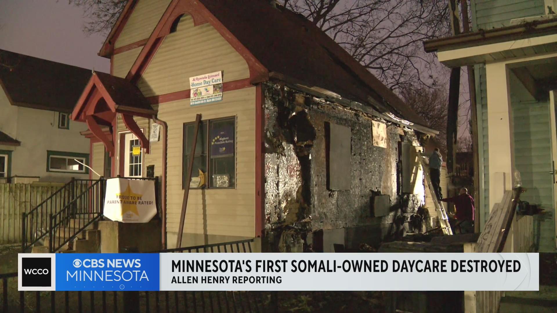 First licensed Somali day care in Minnesota destroyed in fire CBS