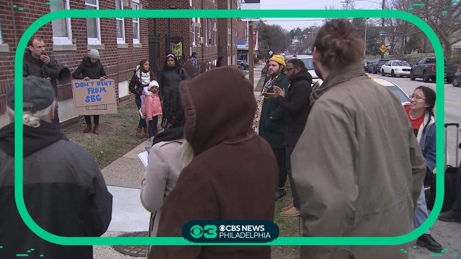 Renters rally in Northwest Philadelphia accusing apartment building