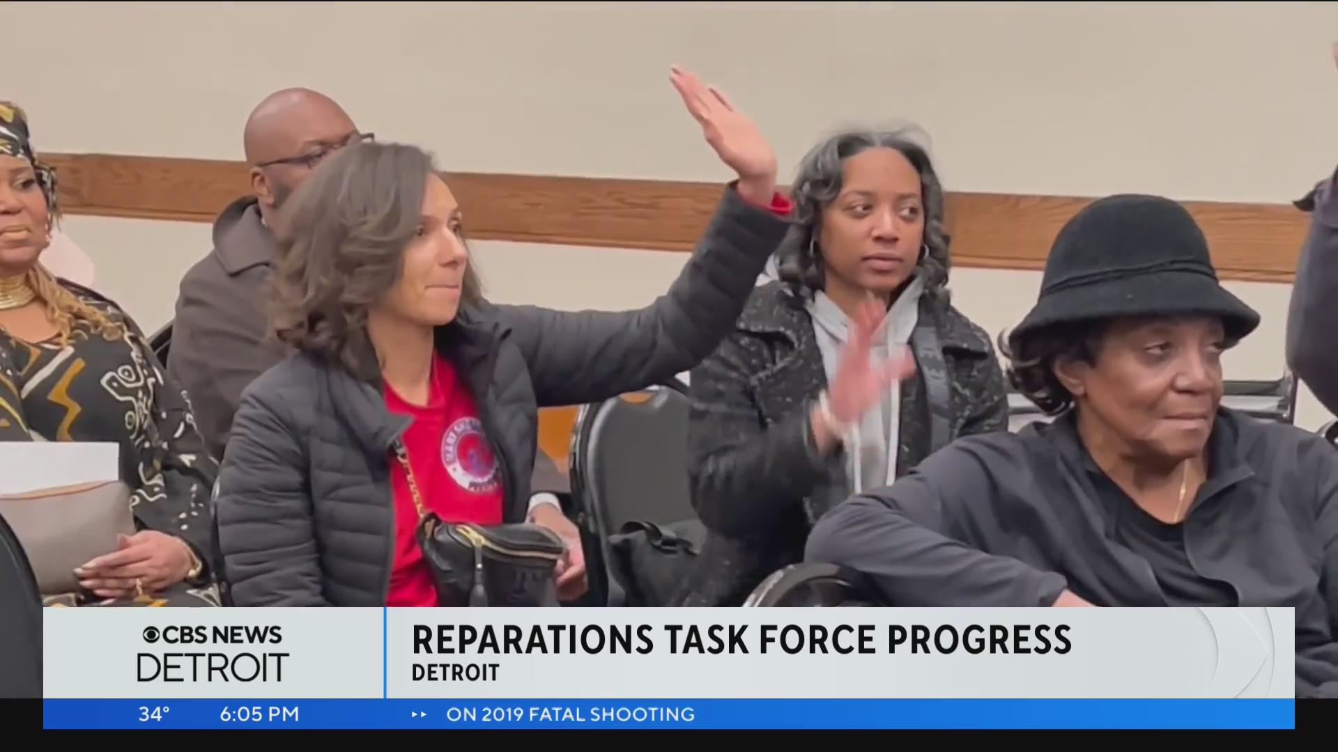 Detroit reparations meeting continues to discuss progress - CBS Detroit