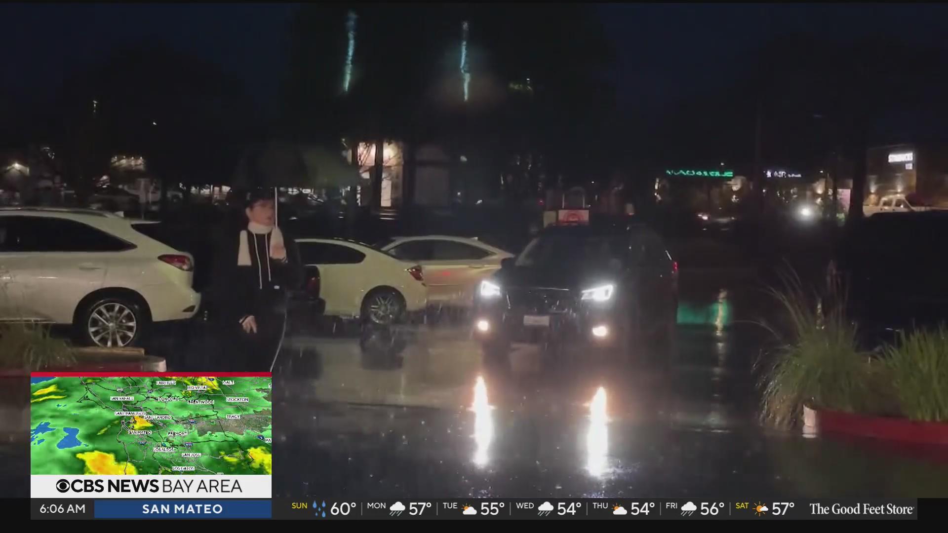 Atmospheric river creating dangerous driving conditions in Bay Area ...