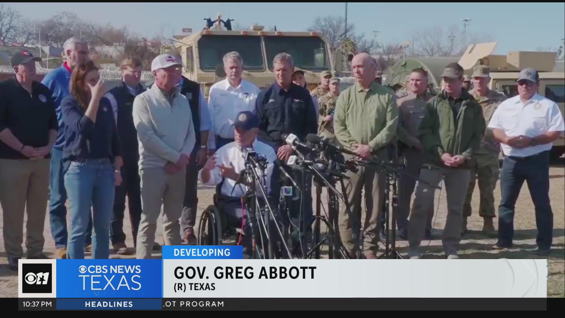 GOP governors across the country vow to back Texas in border security ...