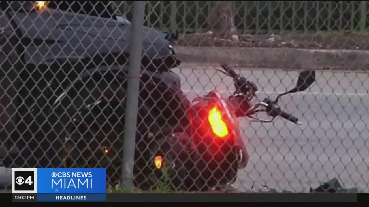 Deadly hit and run crash involving a scooter in NW Dade - CBS Miami