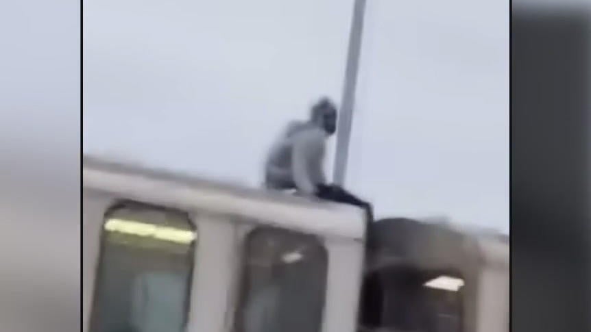 Sheiy Rainsurfing Video shows man surfing on CTA train; expert says it's dangerous - CBS ...