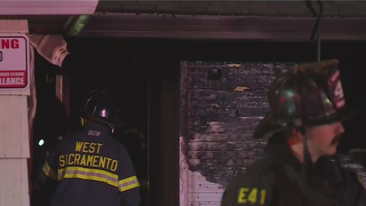 Man hospitalized after fire at West Sacramento home - CBS Sacramento