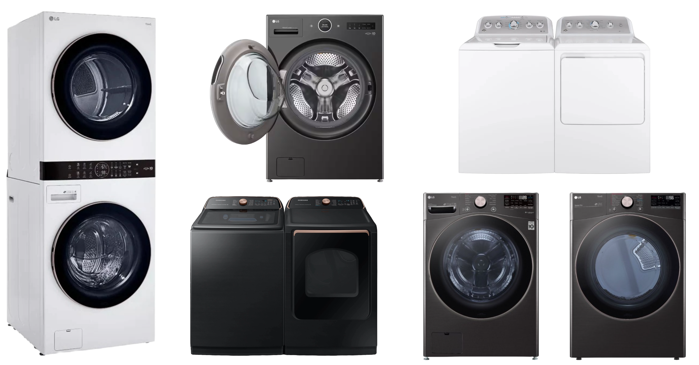 Washer and Dryer Presidents' Day Sales 