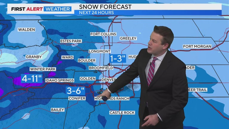 Heavy snow possible in Colorado's mountains, things could get slick for ...