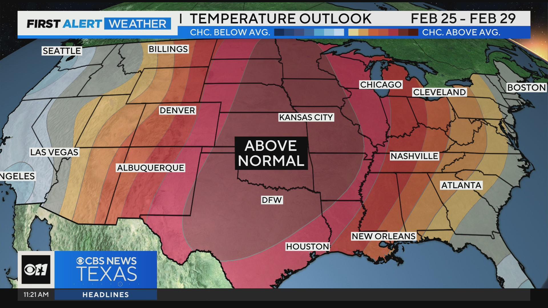 Temperature In Texas Spring-like weather returns to North Texas this week - CBS Texas