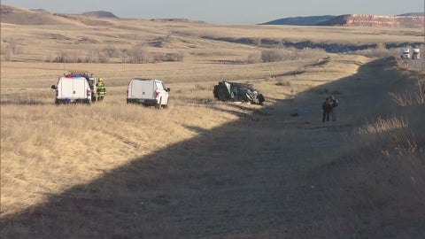 3 die in single-car crash in Northern Colorado on Highway 287 - CBS