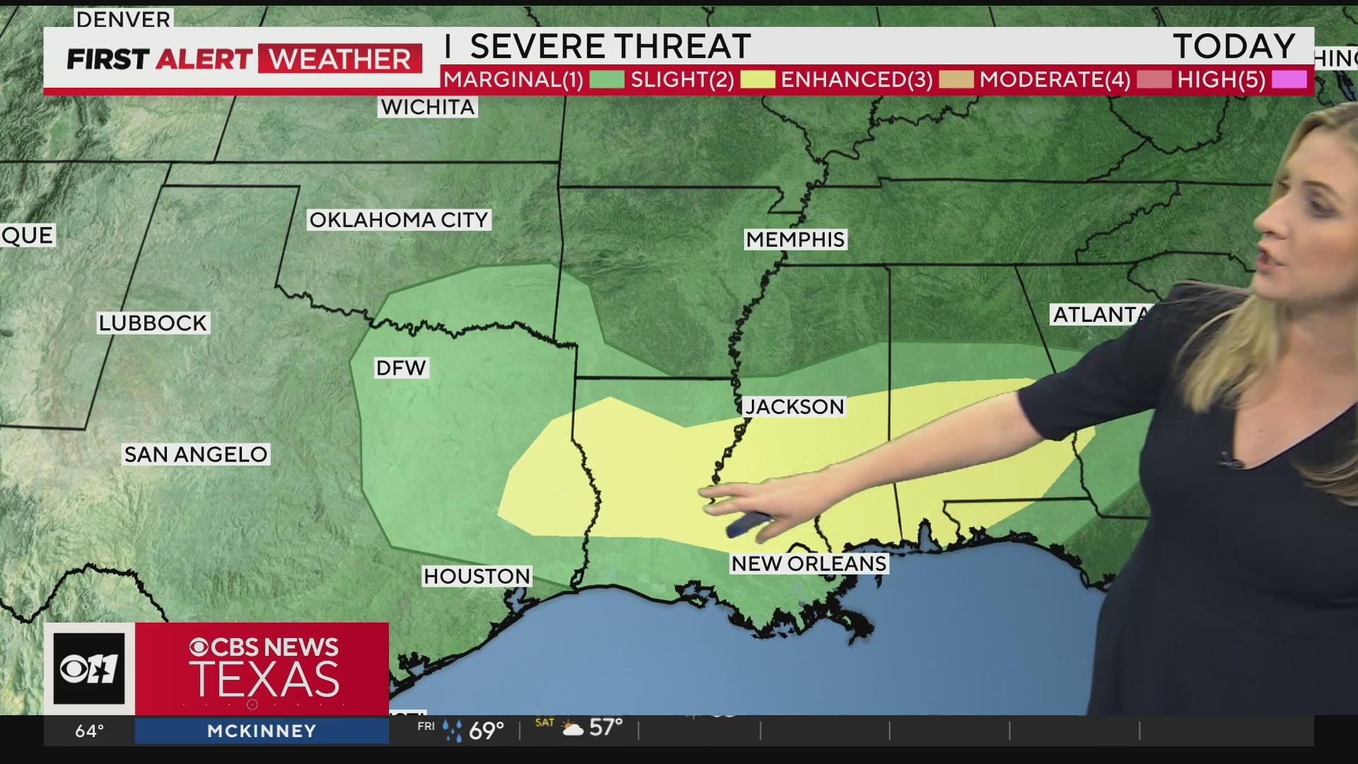 First Alert Weather: Severe threat remains for North Texas through much ...