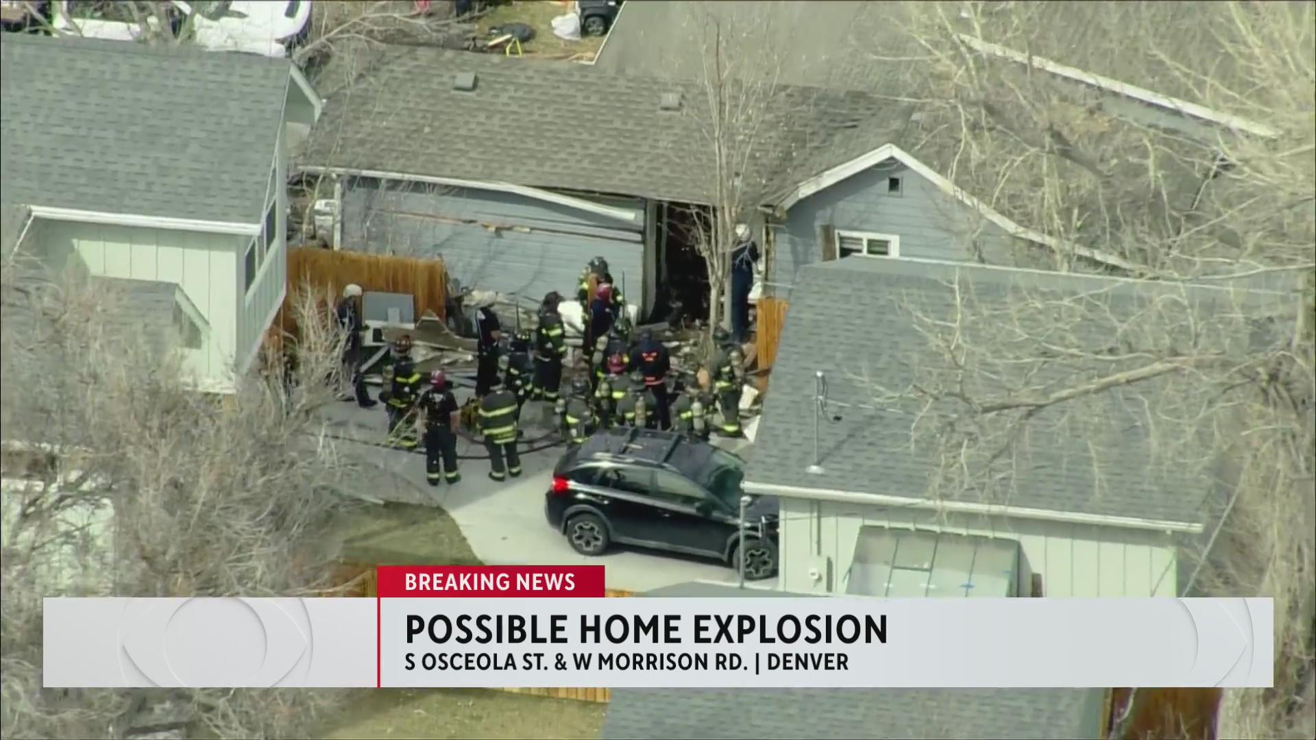 1 person injured in Denver house explosion. Fire department blames ...