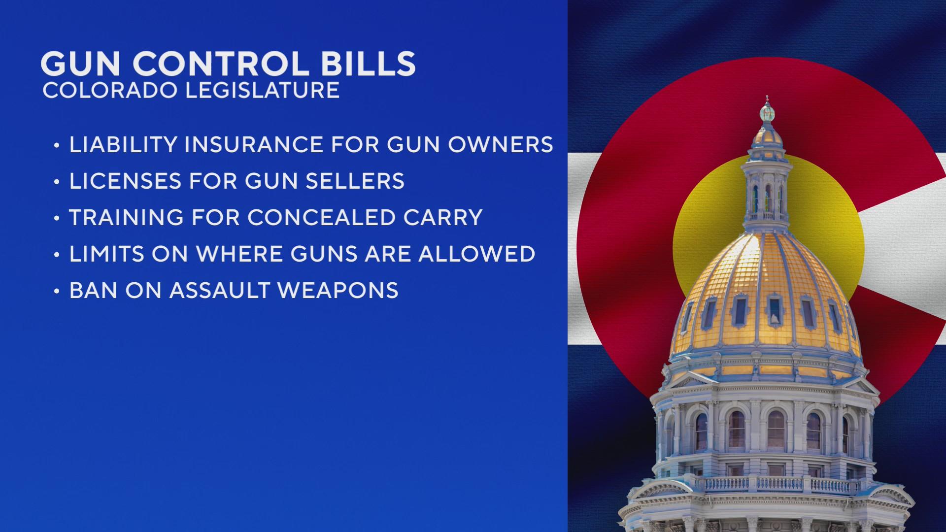 10 gun control bills to be debated at Colorado State Capitol - CBS Colorado
