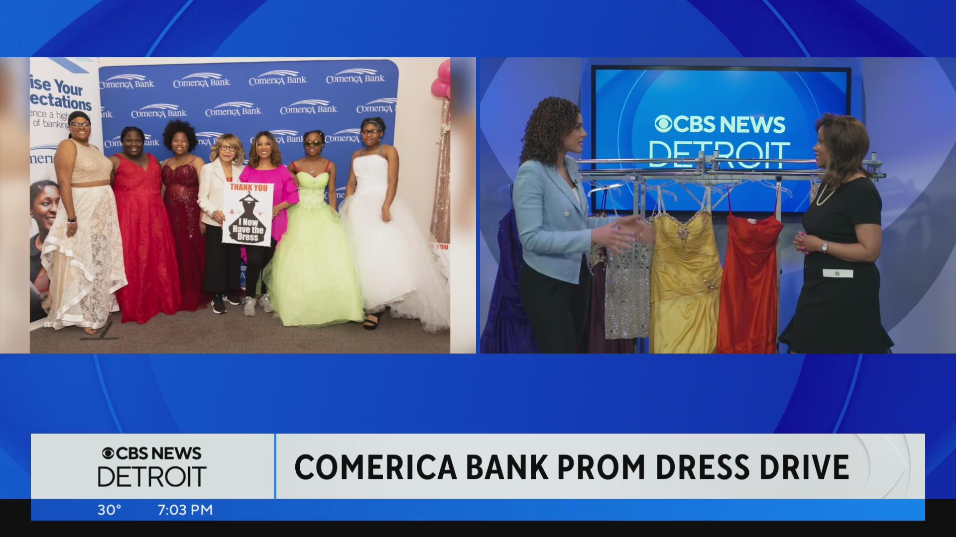 Prom Drive Comerica Bank hosting annual Prom Dress Drive in Metro Detroit - CBS ...