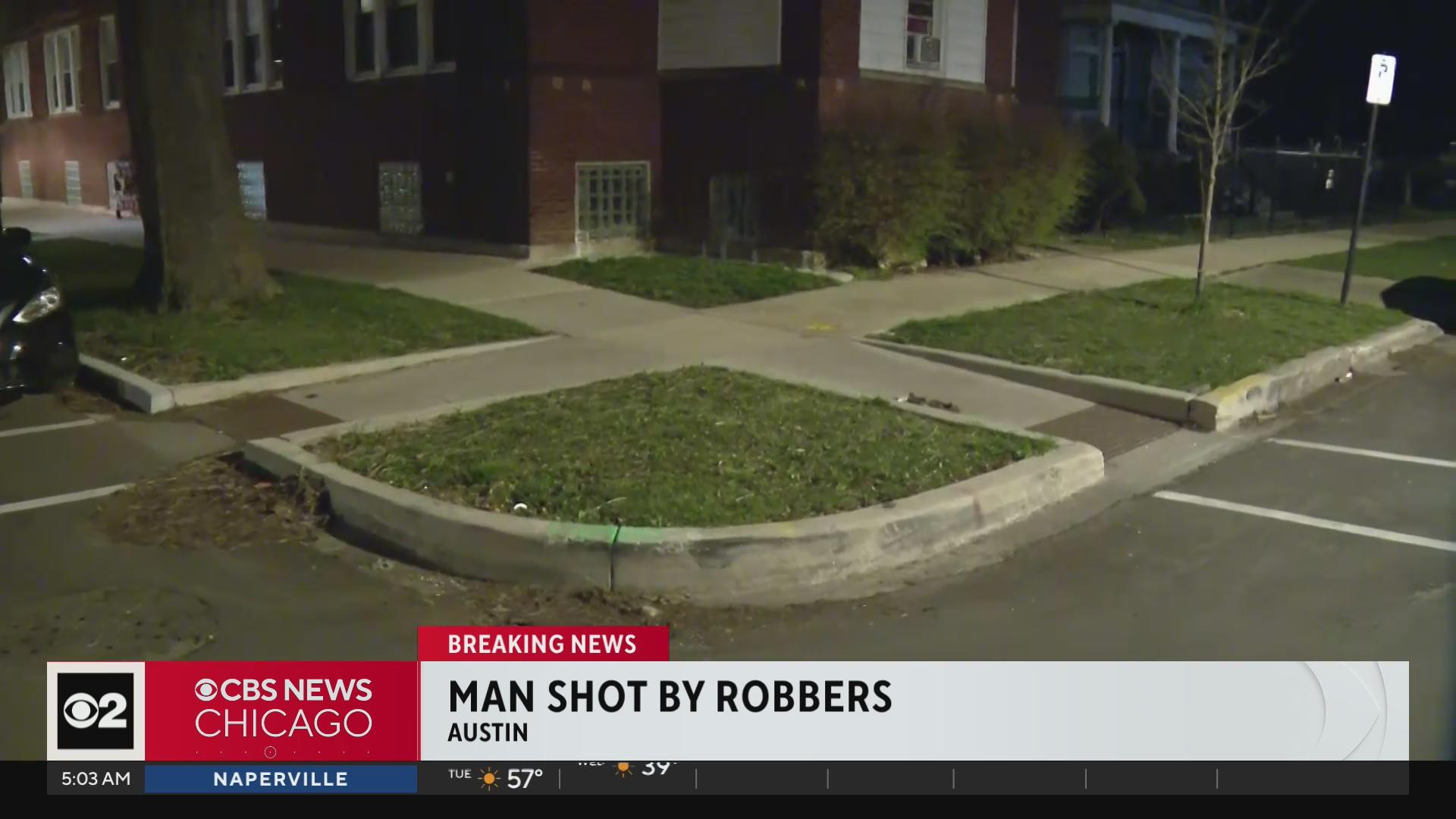 Man shot during robbery on Chicago's West Side - CBS Chicago