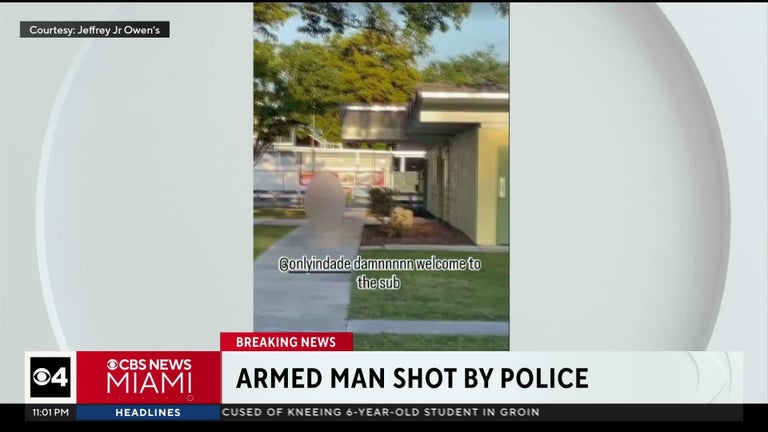 Armed man shot by Miami-Dade police at park where children were playing ...