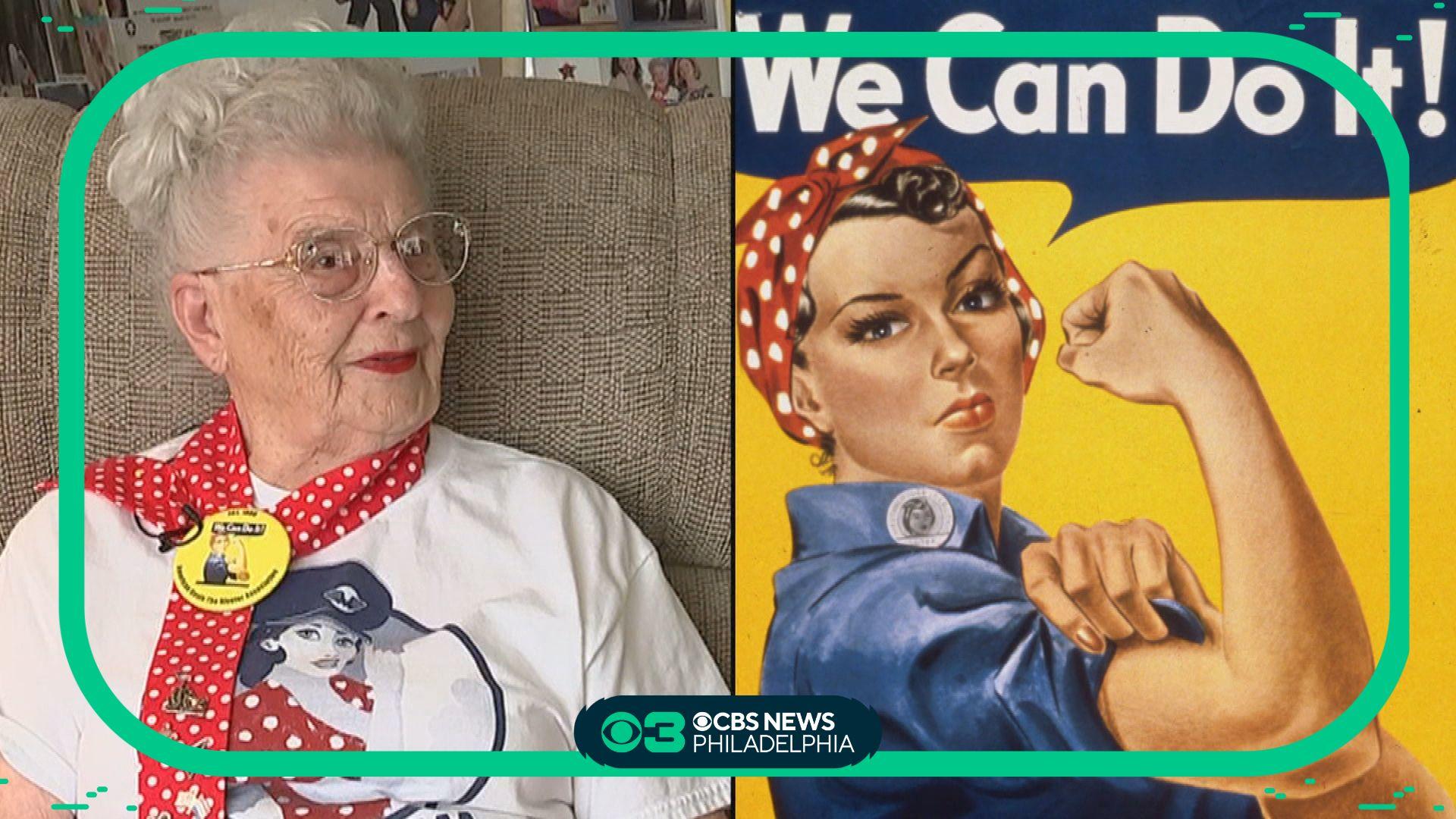 98-year-old Pa. woman who built planes for Boeing in WWII marking Rosie ...