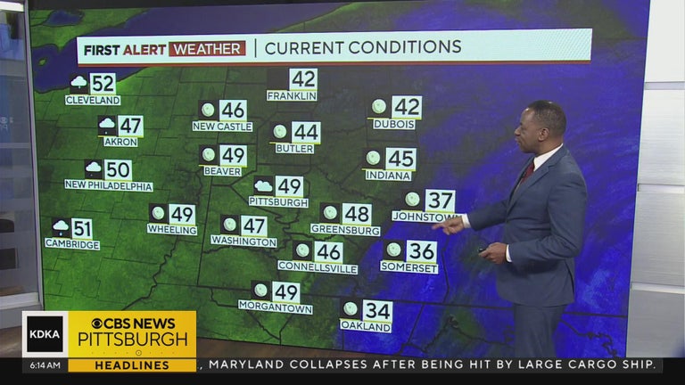 Windy but mild this morning; rain rolls through Pittsburgh region this ...