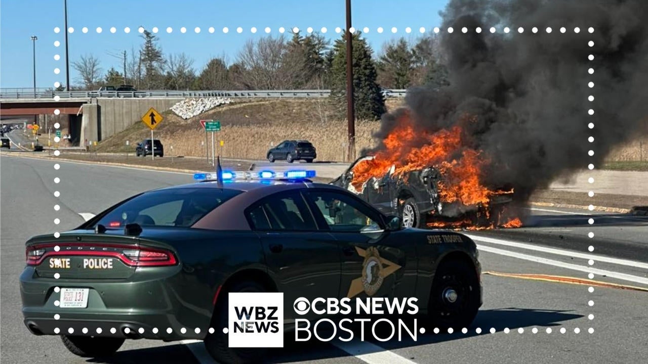 Truck catches fire after crashing near New Hampshire tollbooth on I-95 ...