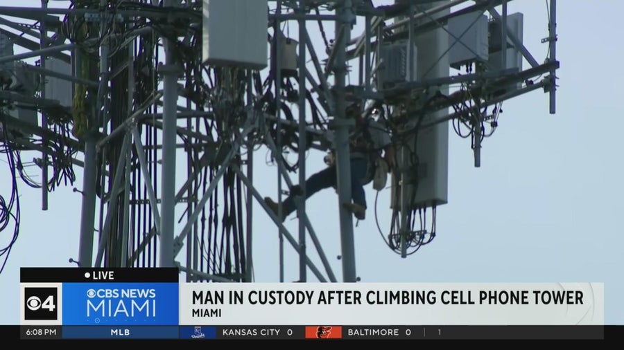 Man posing as T-Mobile worker climbed Miami cell tower, refused to come ...