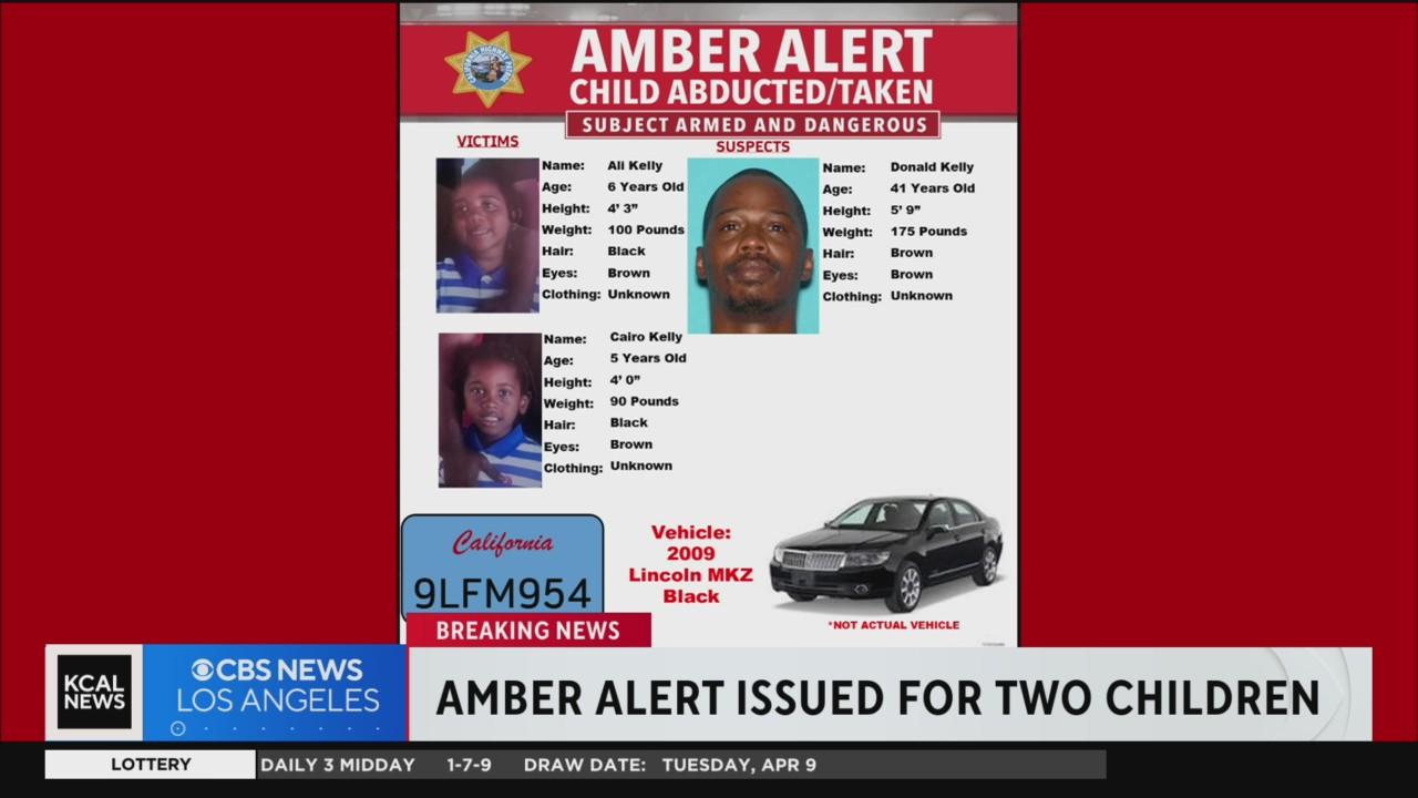 Amber Alert issued for 5-year-old and 6-year-old kidnapped from their ...