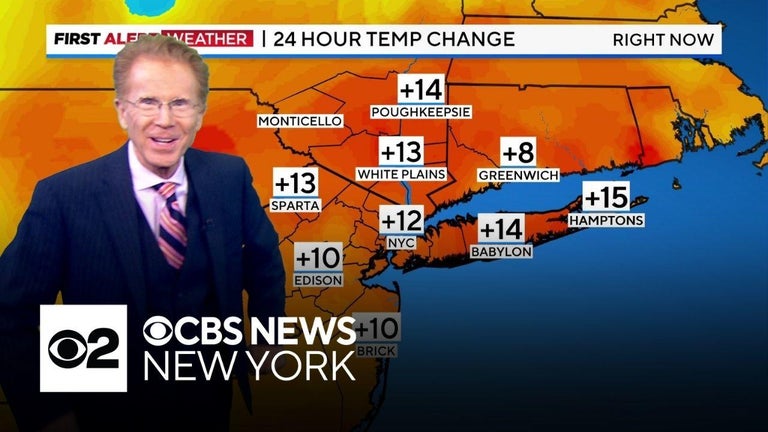 Sunny and 70s today around NYC: Check the forecast - CBS New York