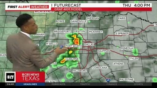 First Alert Weather: Strong to severe storms possible Thursday in North ...