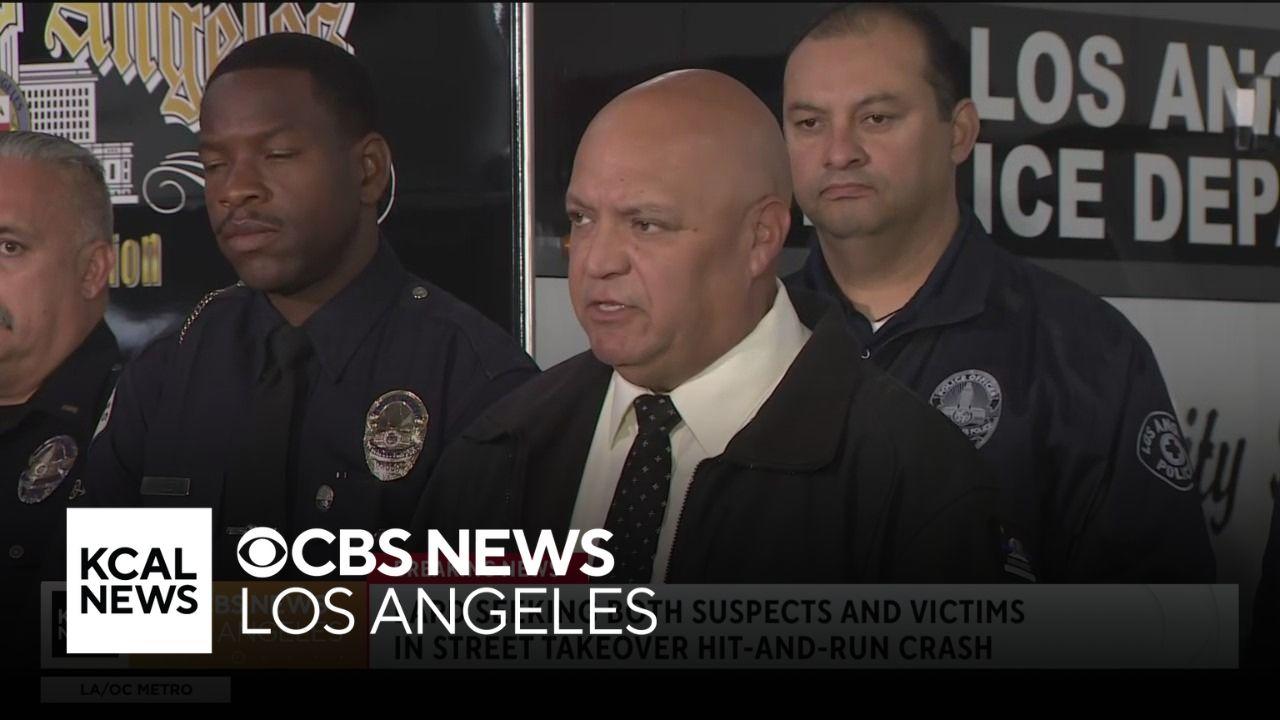 LAPD needs help finding the victims and suspect of a street takeover ...
