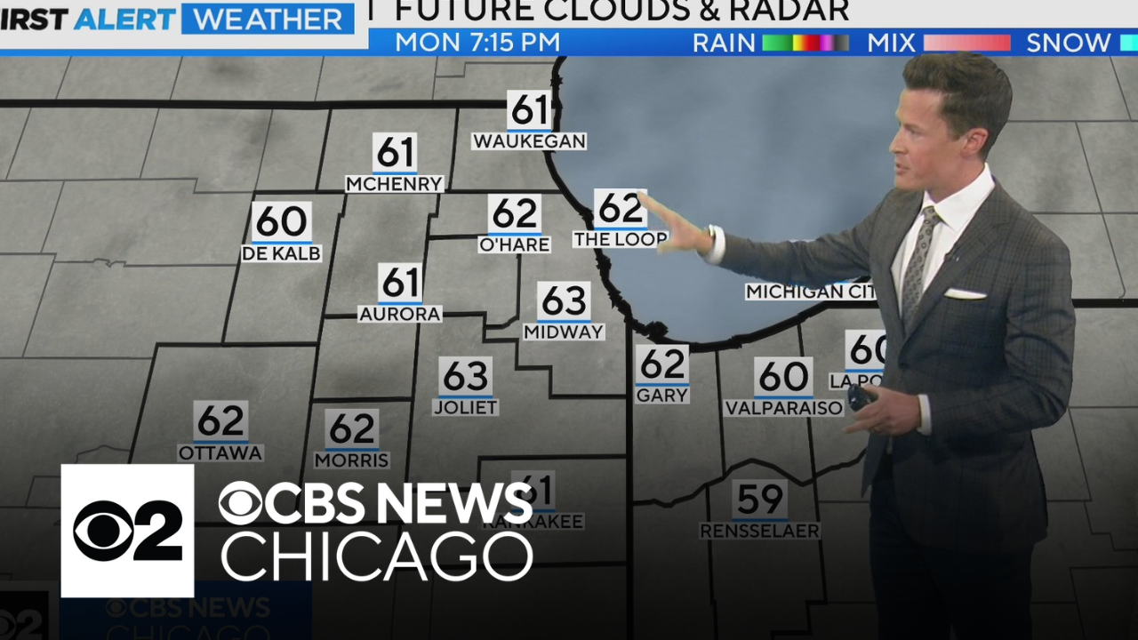 Scattered showers, possibly strong storms for Chicago area on Tuesday ...