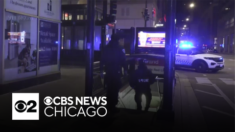 Man arrested after pushing security guard down 2 flights of stairs at ...