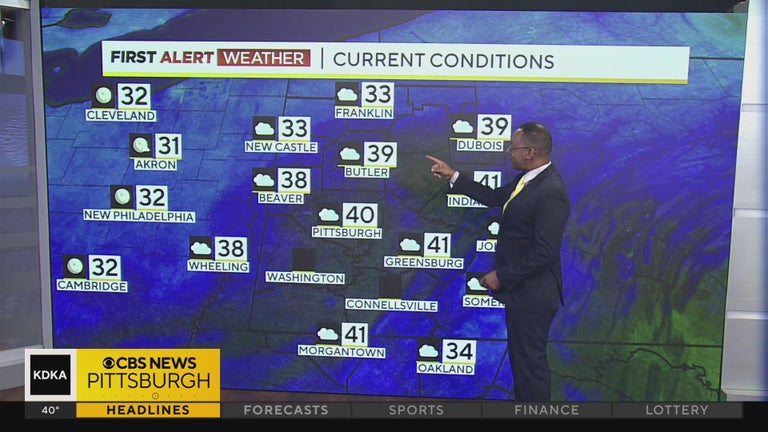 Pittsburgh starts the day with cold temperatures, but the weather will ...