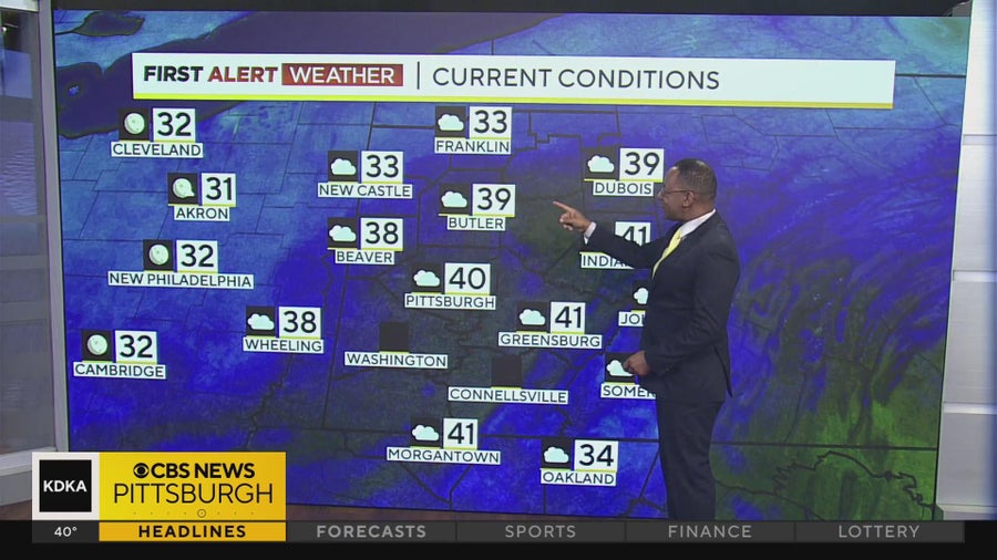 Pittsburgh starts the day with cold temperatures, but the weather will ...