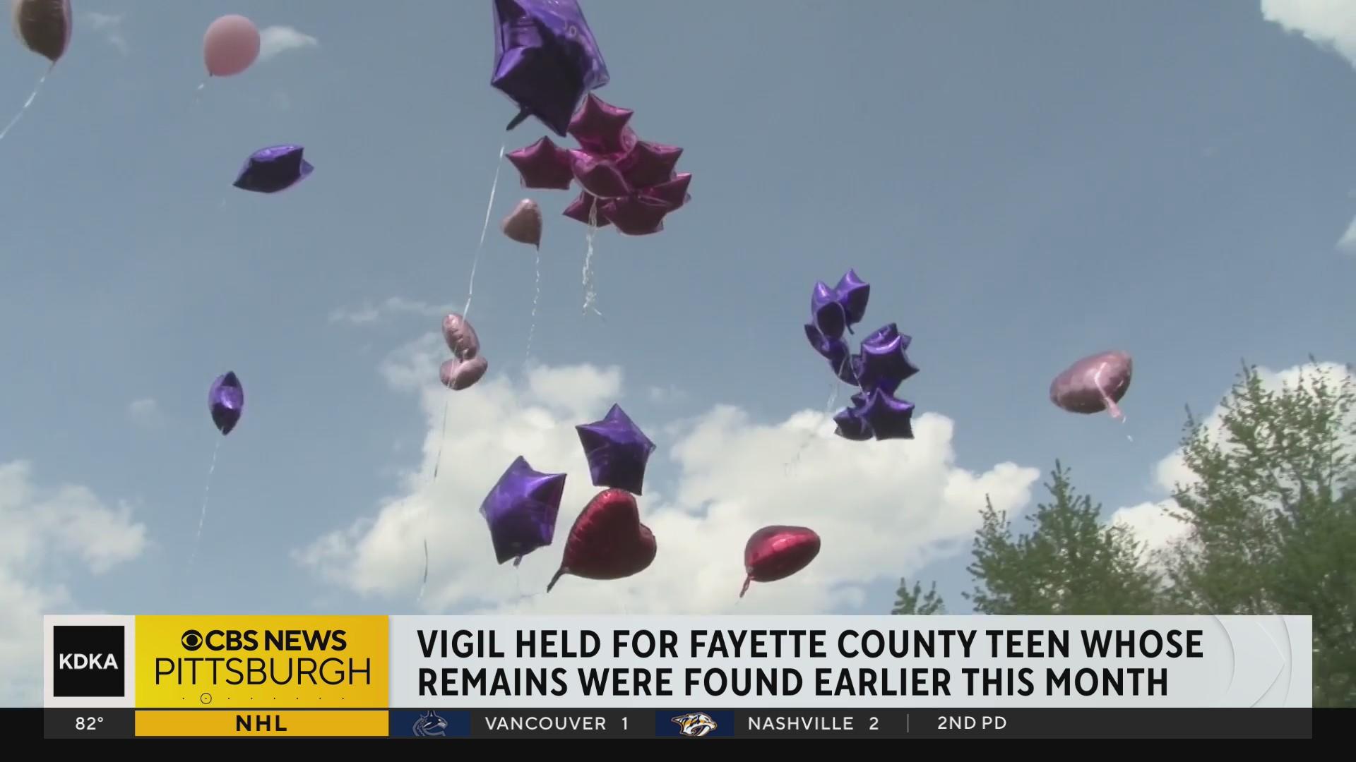 Vigil takes place for Fayette County teen whose remains were found ...