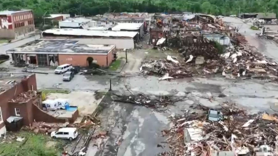 Tornadoes leave a trail of destruction in Oklahoma, communities begin ...
