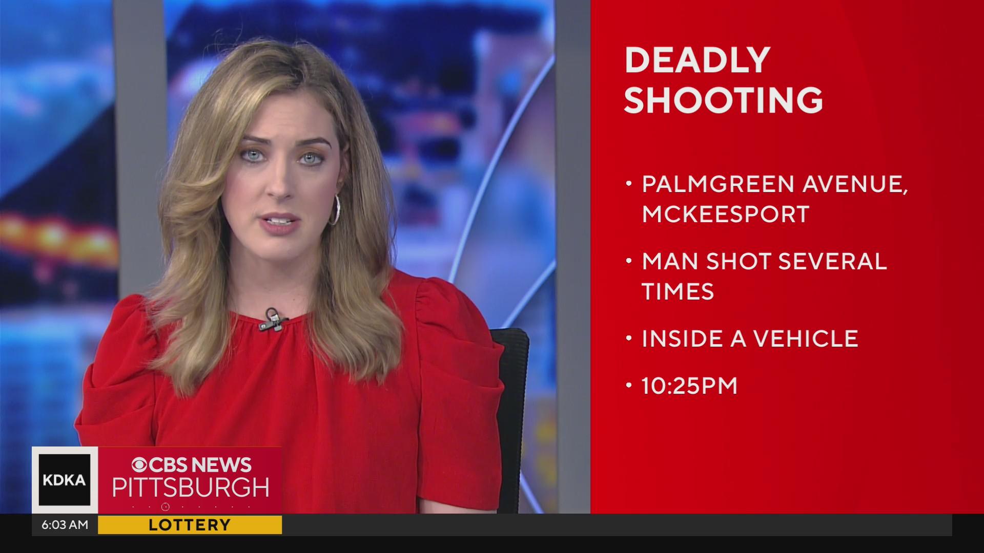 Man found shot and killed inside of a car in McKeesport - CBS Pittsburgh