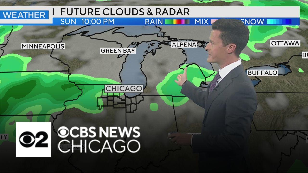 Scattered storms Thursday in Chicago - CBS Chicago